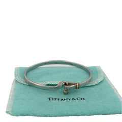 18K and Sterling Silver Tiffany & Co. Hook and Eye Bangle Bracelet