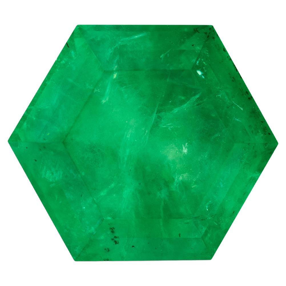4.06 Karat GIA-zertifizierter grüner Swat-Smaragd - Natürlicher Smaragd - loser Edelstein im Angebot