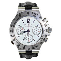 Orologio da uomo Bvlgari Diagono in oro bianco 18k750, Ref. CHW40GTA