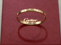Cartier Classic Love Bracelet 18k Yellow Gold Size 18 - B6067517 Box Papers 2021