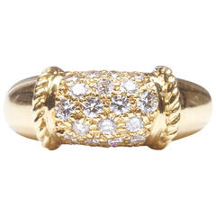 Van Cleef & Arpels Philippine Diamond Gold Ring