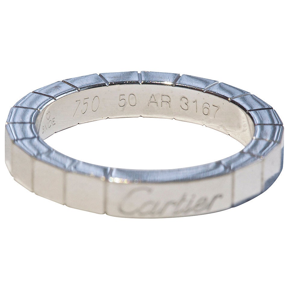 Cartier Lanieres Gold Wedding Band