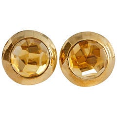 Pomellato Citrine Gold Earrings