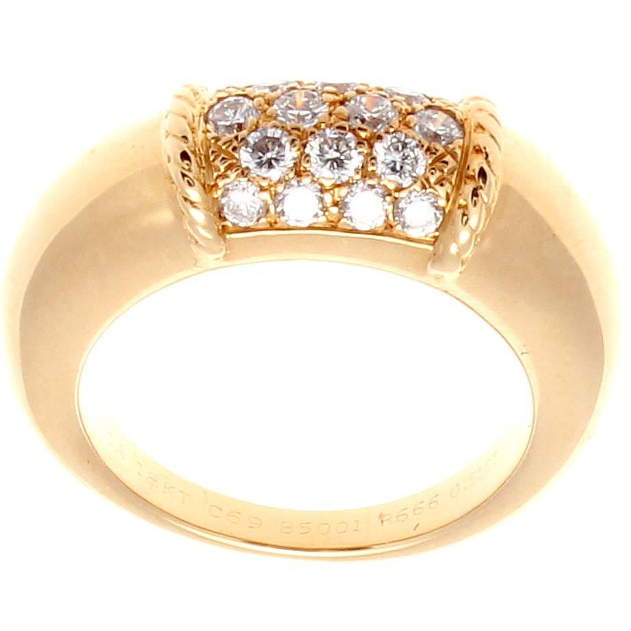 Van Cleef & Arpels Diamond Gold Philippine Ring