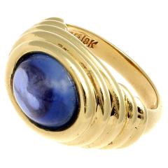 Retro Tiffany & Co. Sapphire Gold Ring