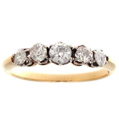 Victorian Diamond Gold Ring