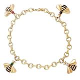 Cartier Bumble Bee Charm Bracelet at 1stDibs cartier bee