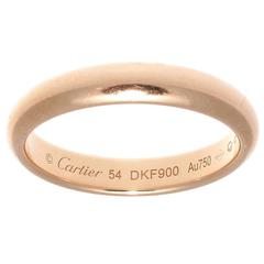 Cartier Gold Band Ring
