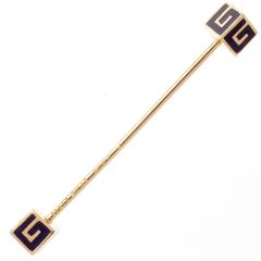 Gucci Enamel Gold Stick Pin 10