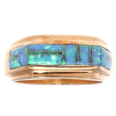 Opal Gold Ring