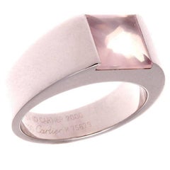 Cartier Quartz Tank Gold Ring 9