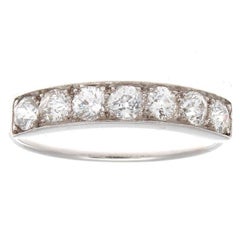 Art Deco Diamond Platinum Ring