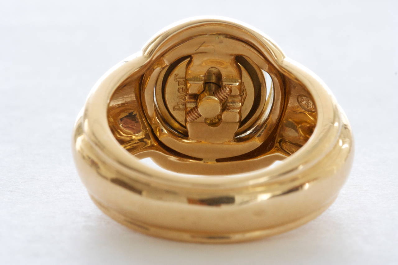 Piaget Tourmaline Gold Interchangeable Ring at 1stDibs
