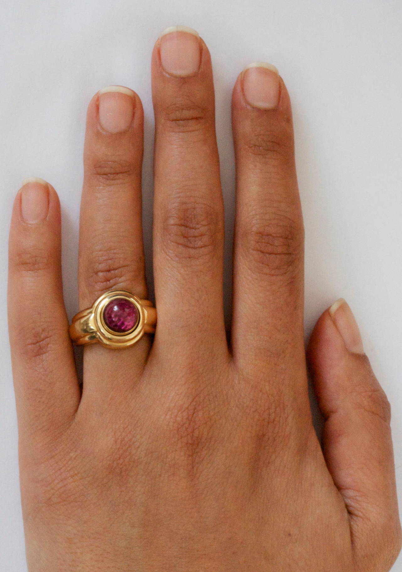 Piaget Tourmaline Gold Interchangeable Ring 3