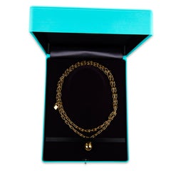Tiffany & Co. 18k Yellow Gold HardWear Necklace, 36 Inch, 90.25g