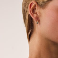 Orecchini francesi in stile vittoriano con diamanti da 1,70 carati e oro rosa 18 carati