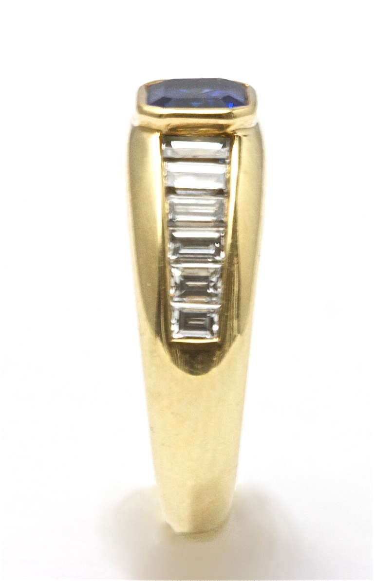 Tiffany Sapphire Diamond Engagement Ring 1