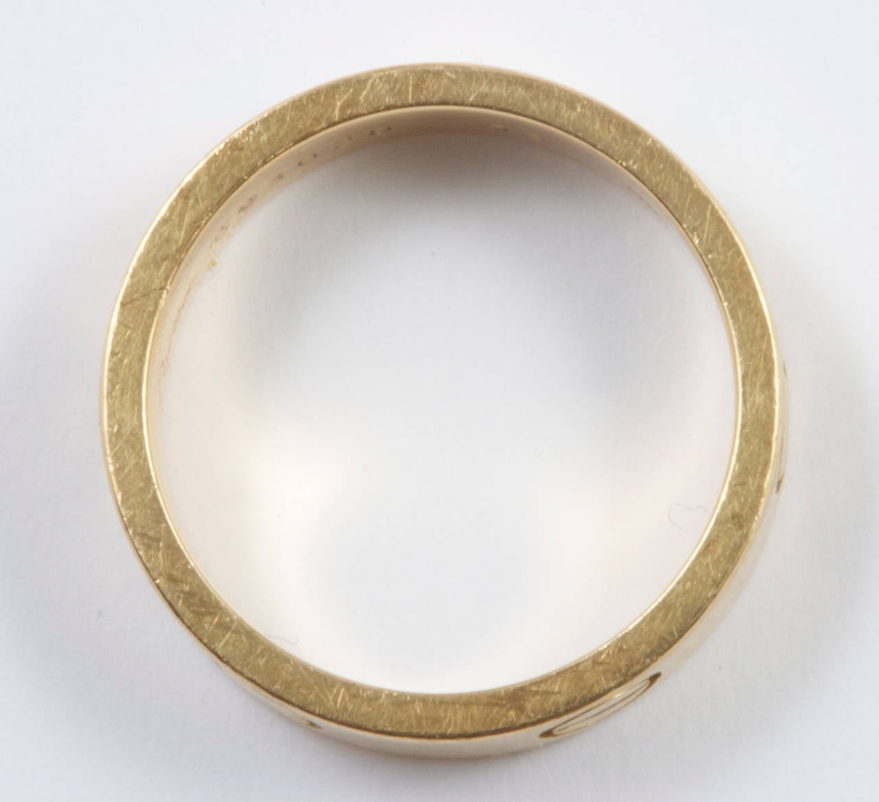 Cartier Gold Love Ring In Excellent Condition In Beverly Hills, CA
