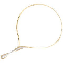 Lalaounis Diamond Gold Necklace