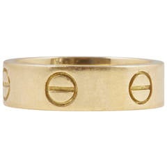 Cartier Gold Love Ring