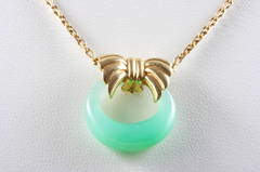 Van Cleef and Arpels Interchangeable Pendants Gold Necklace