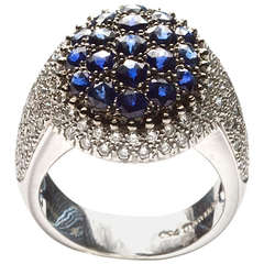 Mouawad Sapphire Diamond Ring