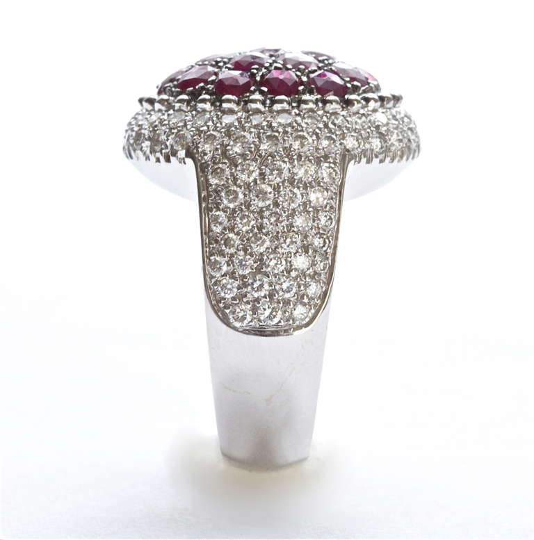 Women's Mouawad Ruby Diamond Ring