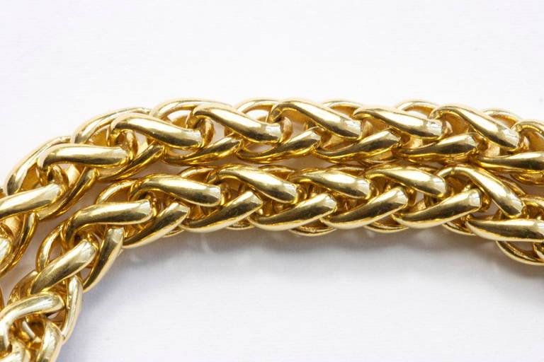 David Yurman Gold and Diamond Bracelet 1