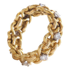 Tiffany & Co. Diamond Gold Ring