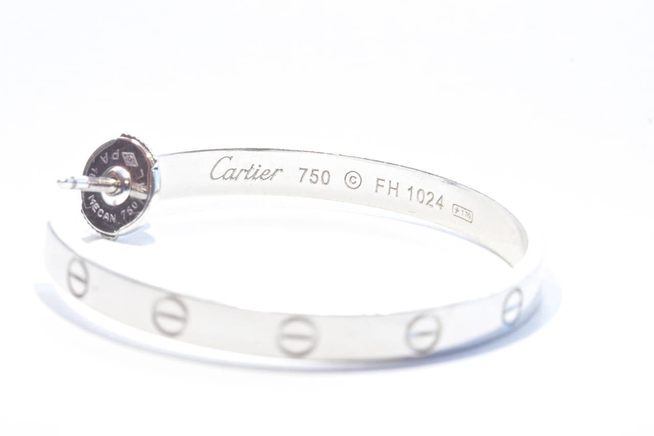 Women's Cartier Love Gold Earrings