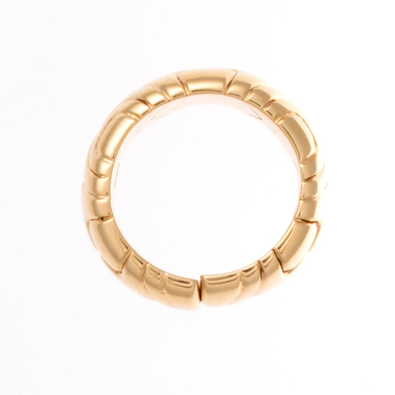 Women's Bulgari Gold Ring