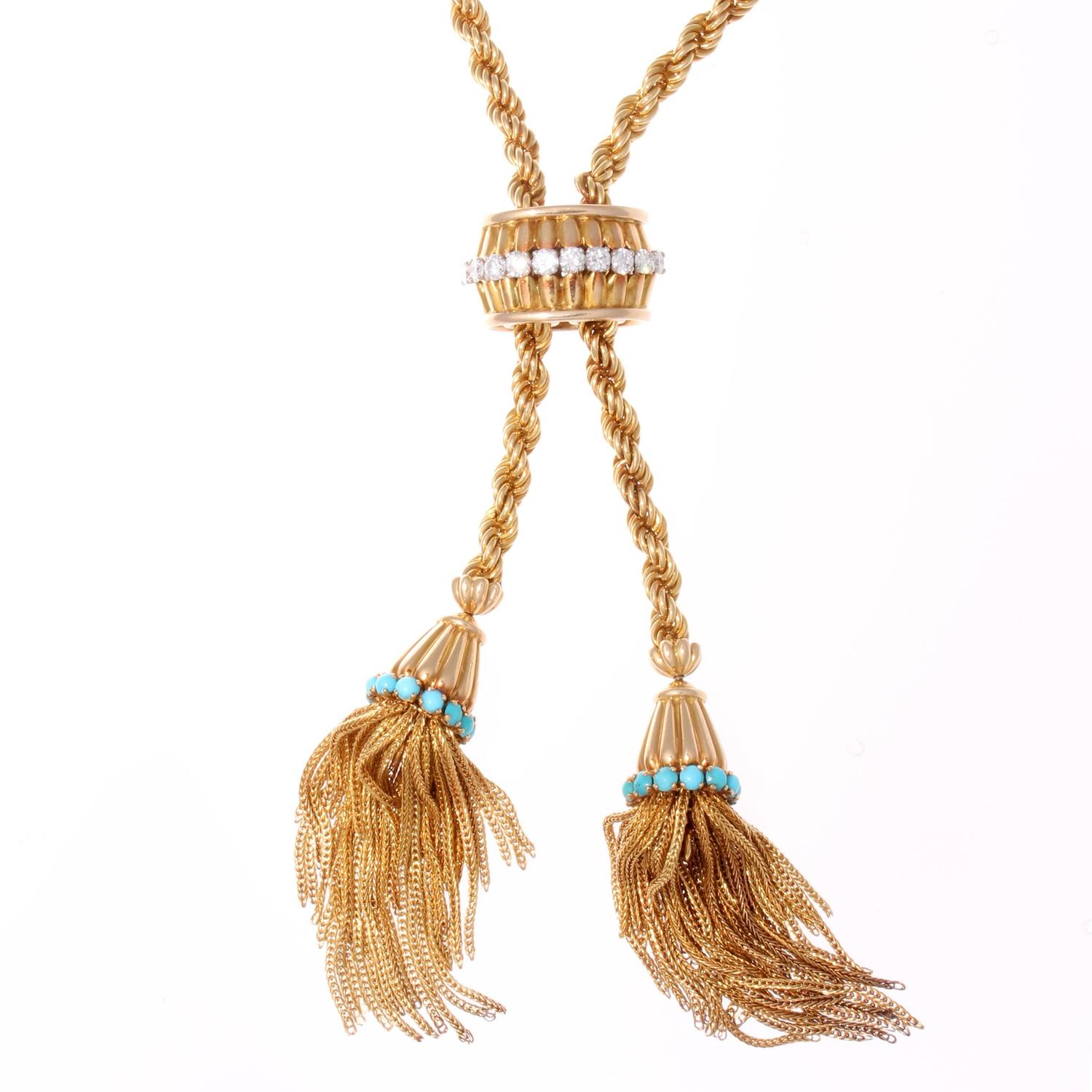 Duggu Gold Tone Silver Necklace main image 1
