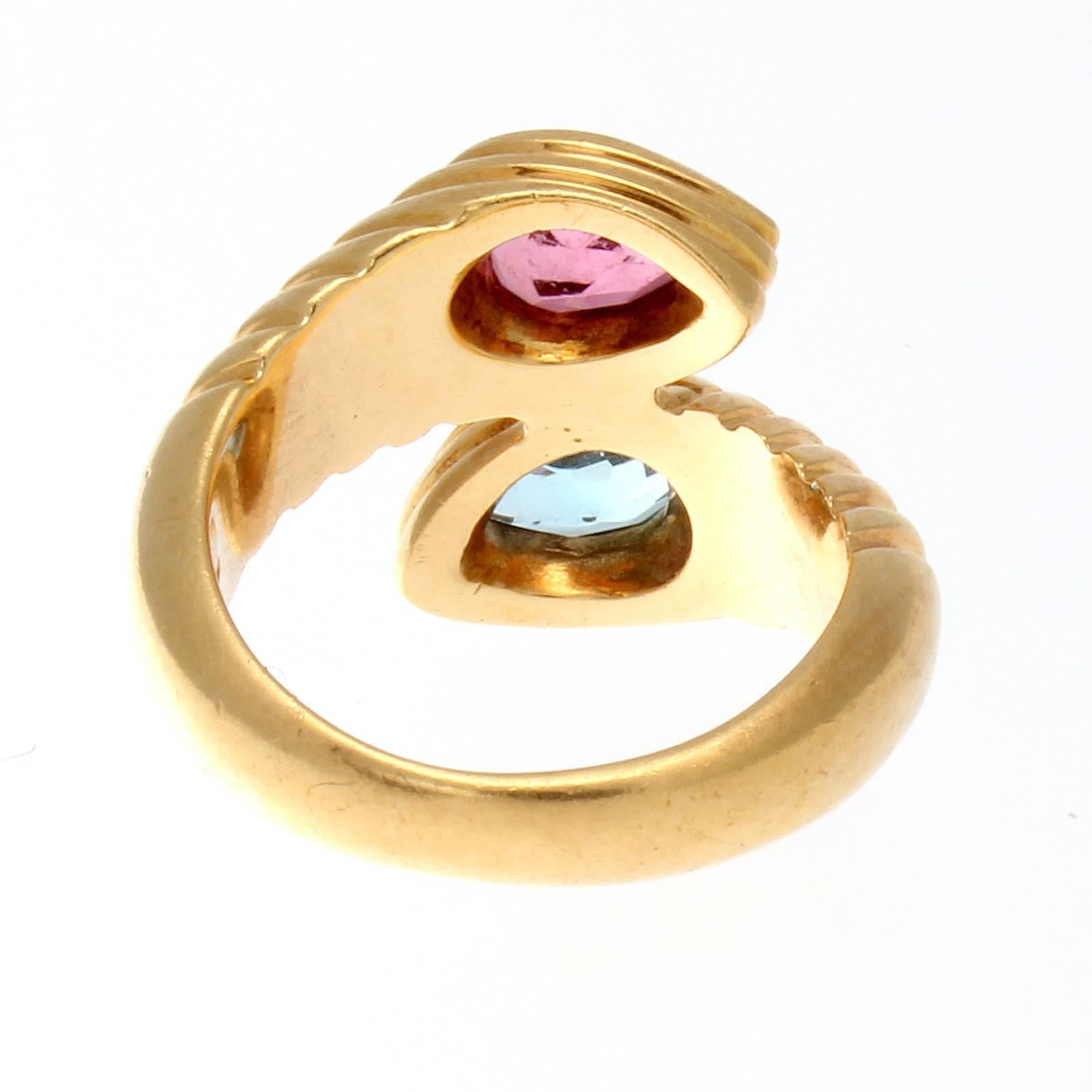 the bulgari two-stone ring