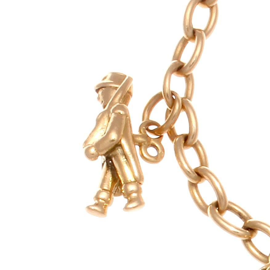 Cartier Gold Charm Bracelet 2