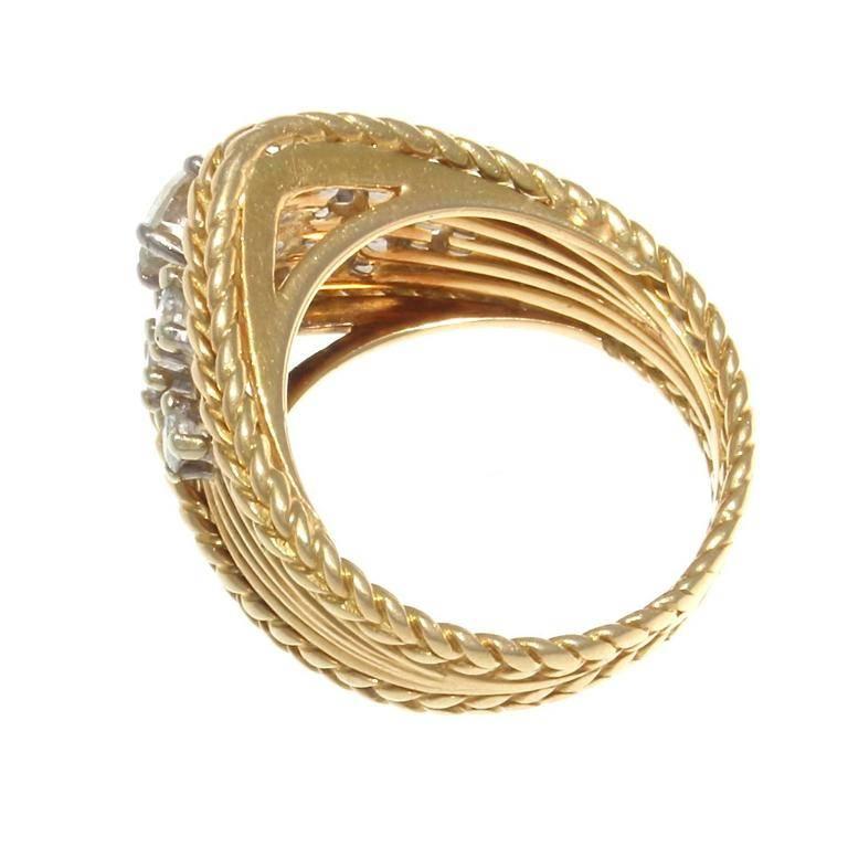 Women's Gubelin Diamond Gold Ring