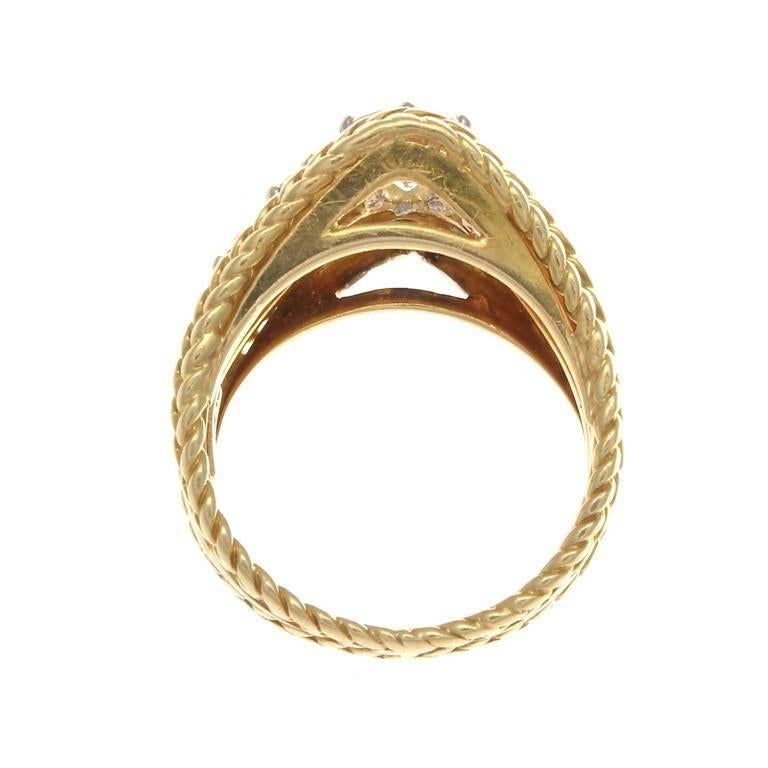 Gubelin Diamond Gold Ring 1