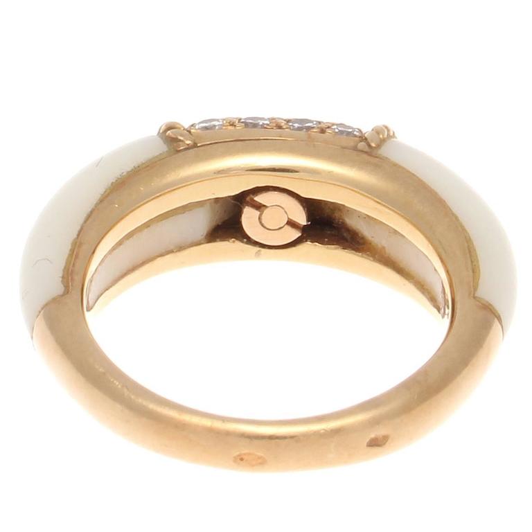 Van Cleef and Arpels White Coral Diamond Gold Philippine ...