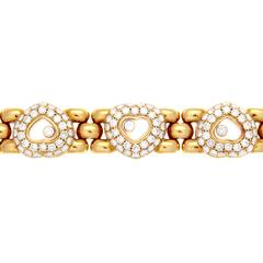 Chopard Diamond Gold Heart Bracelet