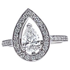 Fred Paris GIA Lovelight Platin-Diamantring