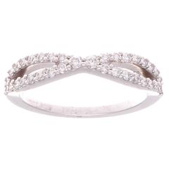 Diamond Gold Wedding Band Ring 5