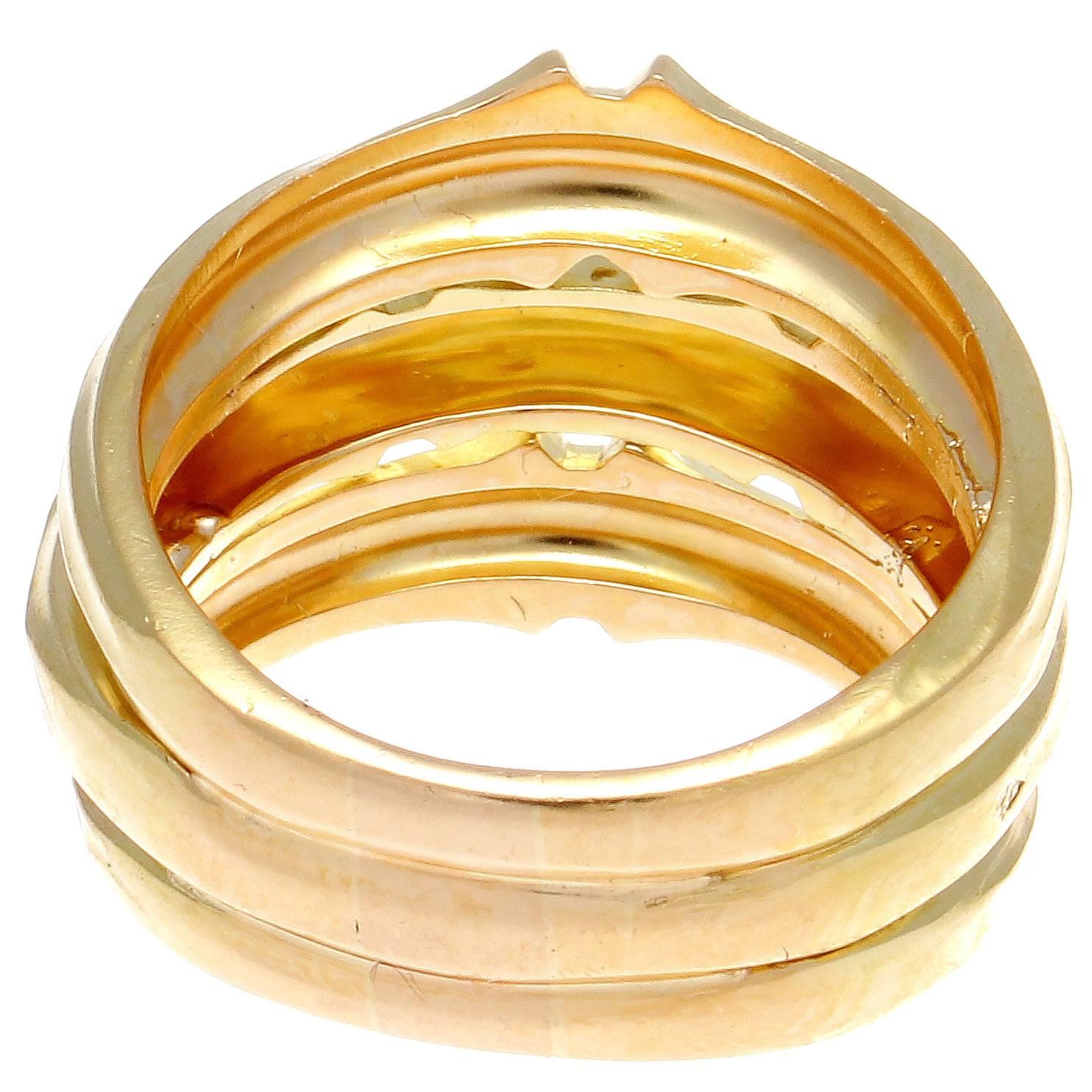 Cartier Bamboo Gold Ring für Damen oder Herren