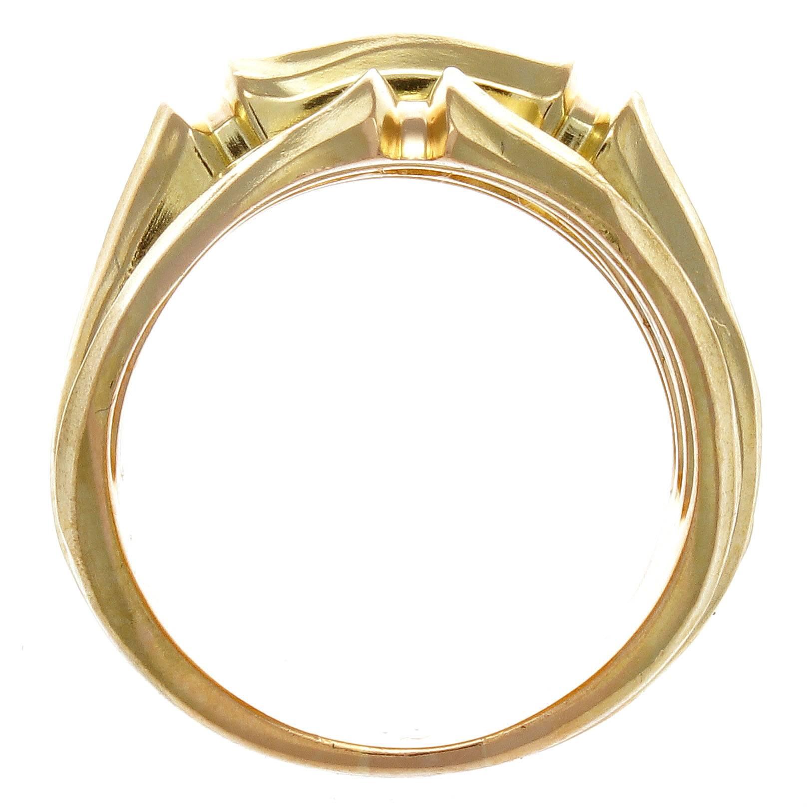 Cartier Bamboo Gold Ring 1