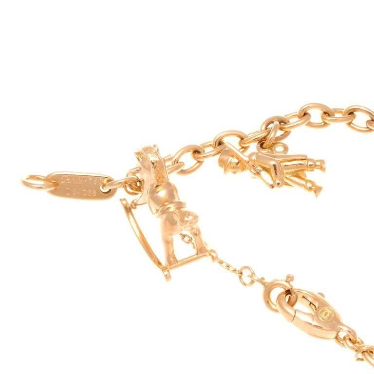Cartier Charm Gold Bracelet 1