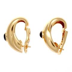 Boucles d'oreilles or saphir Colisee de Cartier