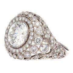 Sophia D. 2.02 Carat GIA Cert Diamond Platinum Engagement Ring