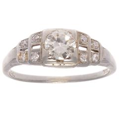  Turkish  Rose Cut Diamond Gold Ring  For Sale  at 1stdibs