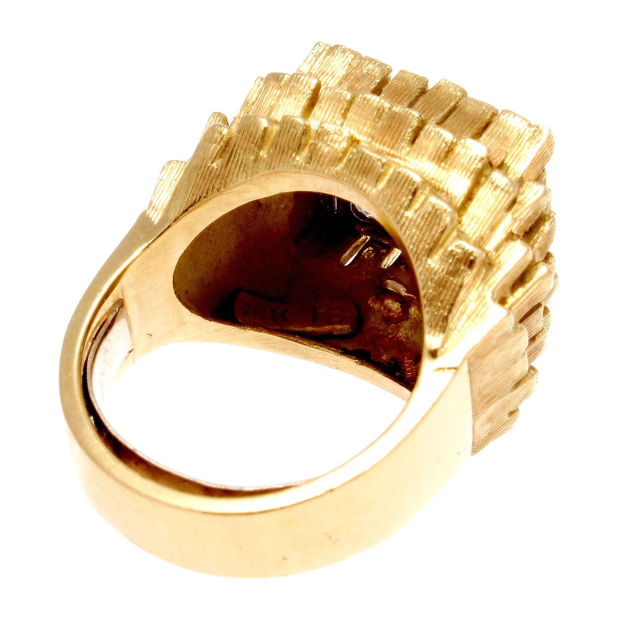 Women's Hammerman Brothers Diamond Gold Ring