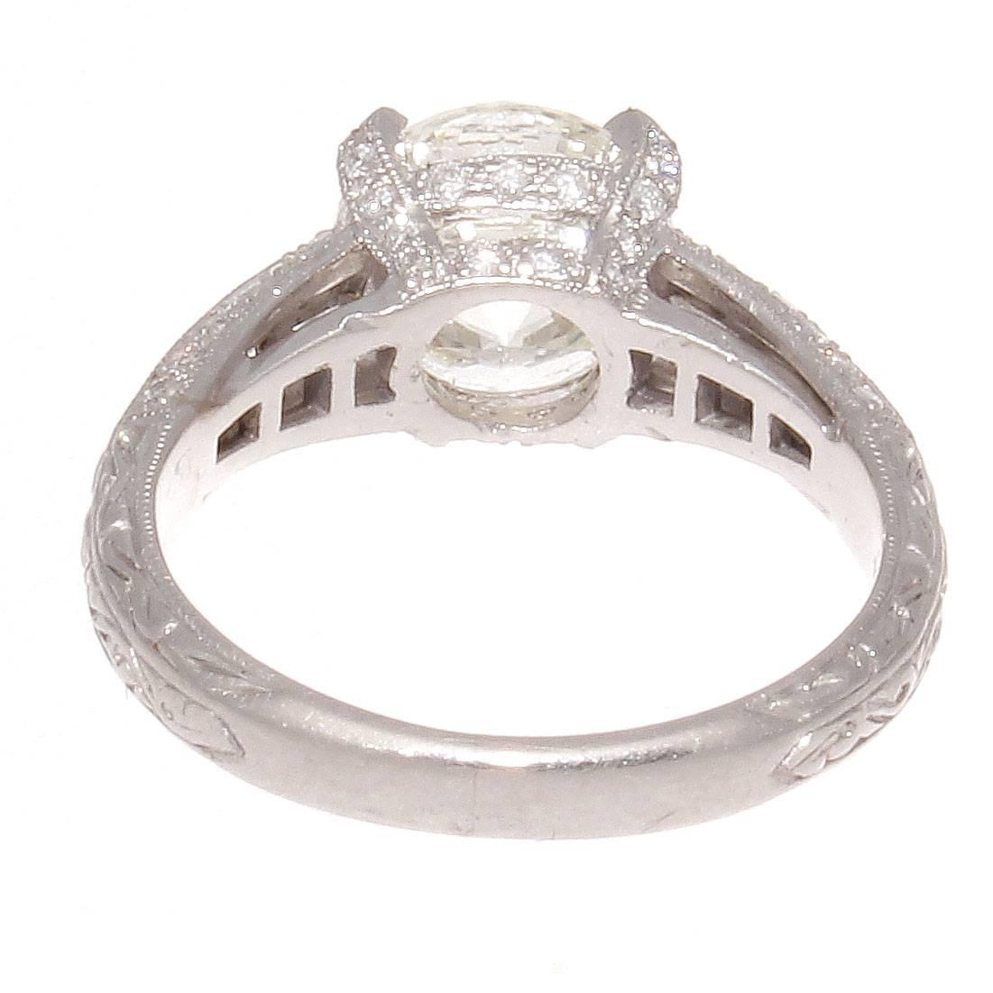 Women's Sophia D 2.40 Carat Diamond Platinum Engagement Ring