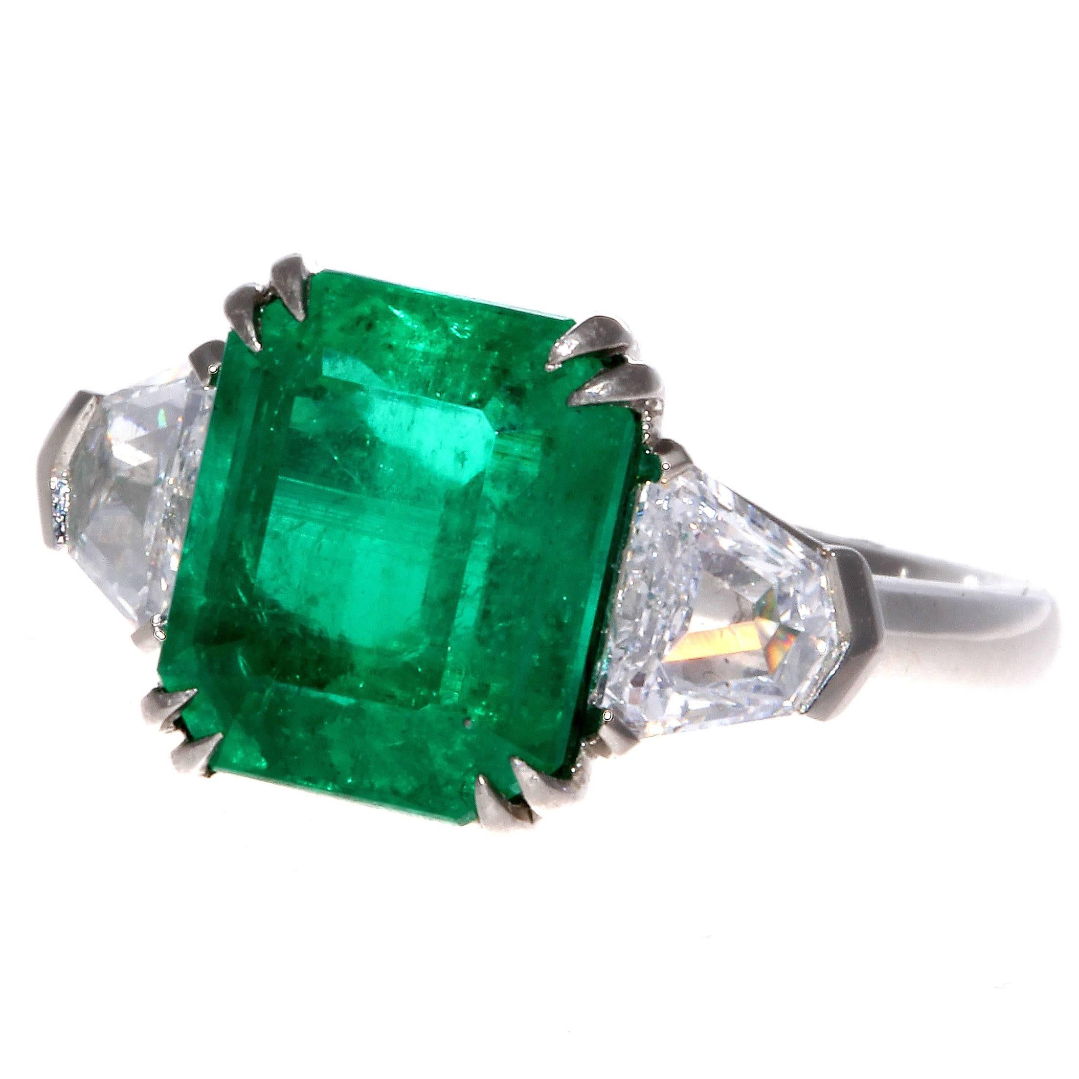 Emeralds have a rich and extensive history in  jewelry. From Cleopatra's time forward they have been revered as having magical powers and deeply sought after by royal families. They are found in most of the crown jewels from the ancient world and