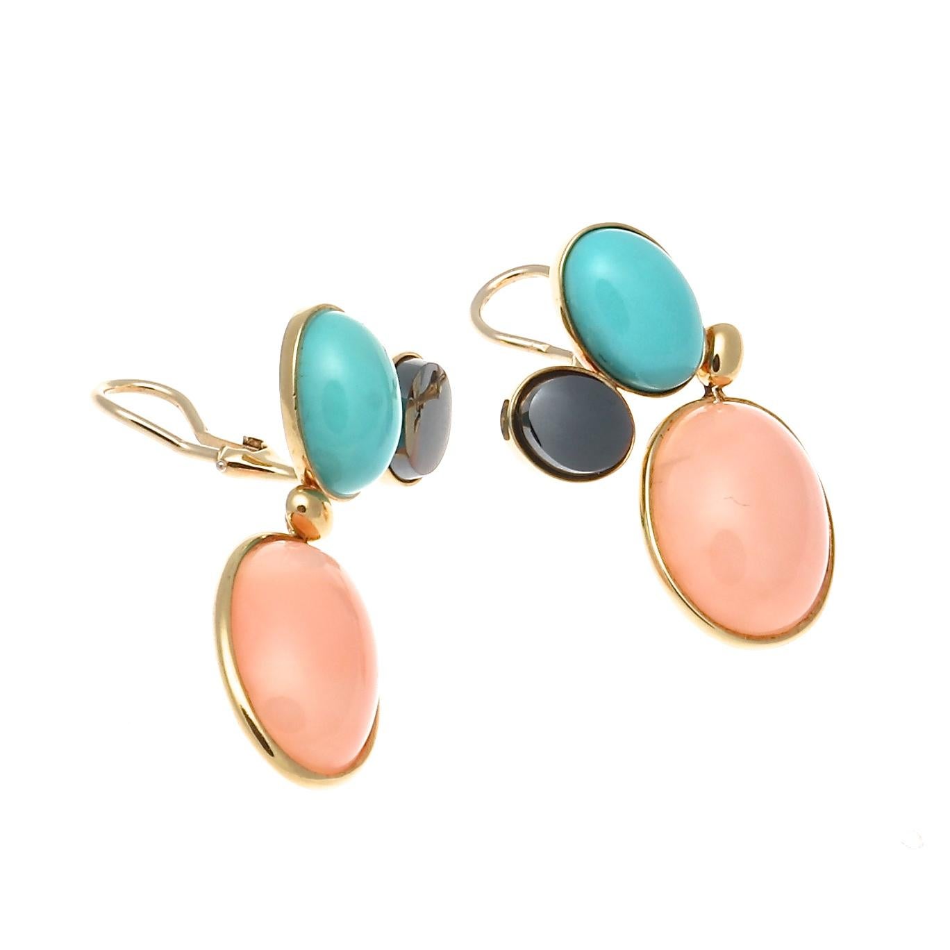 Modern Paloma Picasso Tiffany & Co. Colorful Drop Earrings